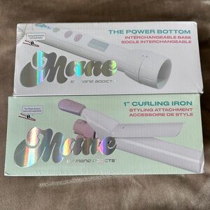 Mane 1” Curling Iron Styling Attachment and Base NWT